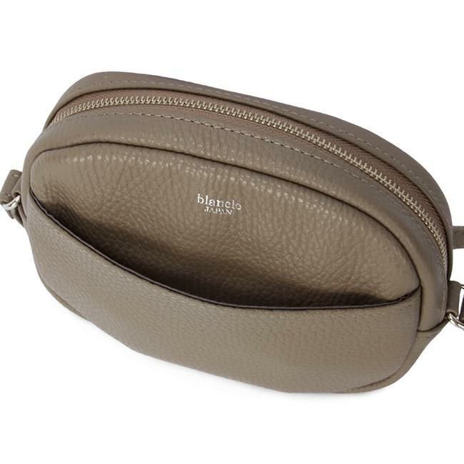 ブランクレ イタリー シュリンクレザー ショルダーバッグ blancle bc1226-ita