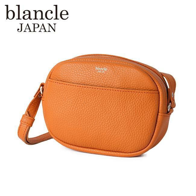 ブランクレ イタリー シュリンクレザー ショルダーバッグ blancle bc1226-ita