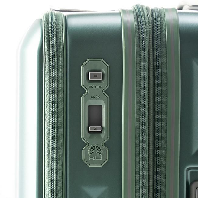 アジアラゲージ デカかるEdge/フロントオープン スーツケース A.L.I ali-077-18fw