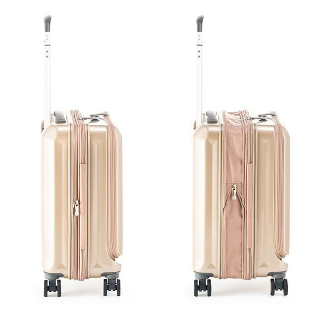 アジアラゲージ デカかるEdge/フロントオープン スーツケース A.L.I ali-077-18fw