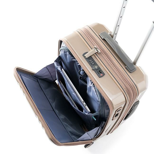 アジアラゲージ デカかるEdge/フロントオープン スーツケース A.L.I ali-077-22fw