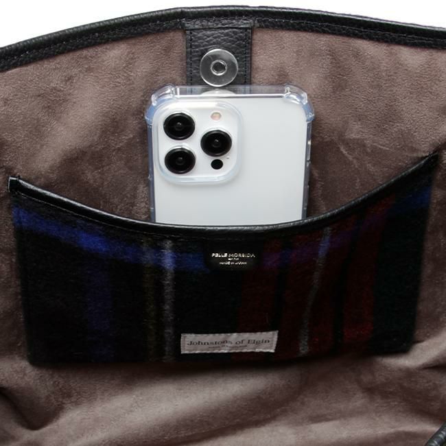 ペッレモルビダ ×ジョンストンズ オブ エルガン トートバッグ PELLE MORBIDA ject010