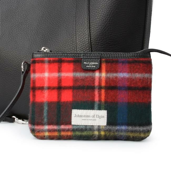 ペッレモルビダ ×ジョンストンズ オブ エルガン トートバッグ PELLE MORBIDA ject010