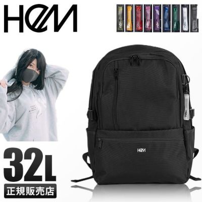 HeM ヘム フェイブ リュック デイパック 32L B4 軽量 撥水 通学 部活