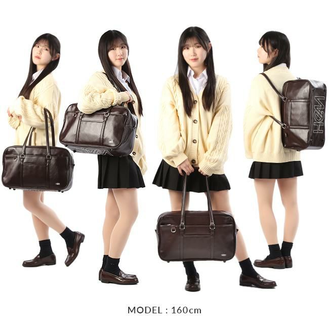 HeM キャンパス ボストンバッグ  39-7130