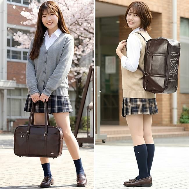 HeM キャンパス ボストンバッグ  39-7130