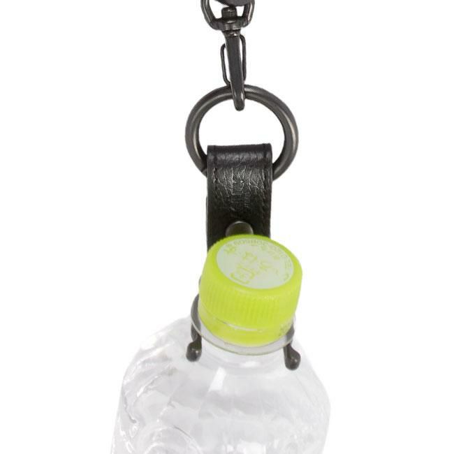 メール便選択で送料無料 アジリティ アッファ ペットボトルホルダー カラビナリング付き 本革 日本製 ブランド SGシュリンク AGILITY affa 1143