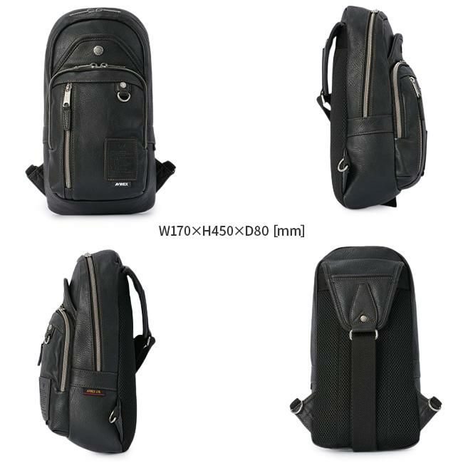 アヴィレックス スチュアート ボディバッグ AVIREX ax5001