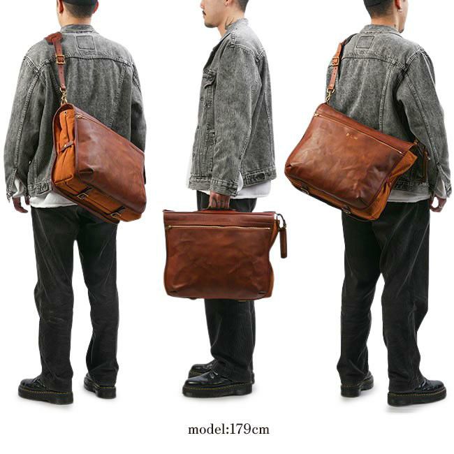 ヴァスコ オールドオイル ショルダーバッグ vasco vs-272l