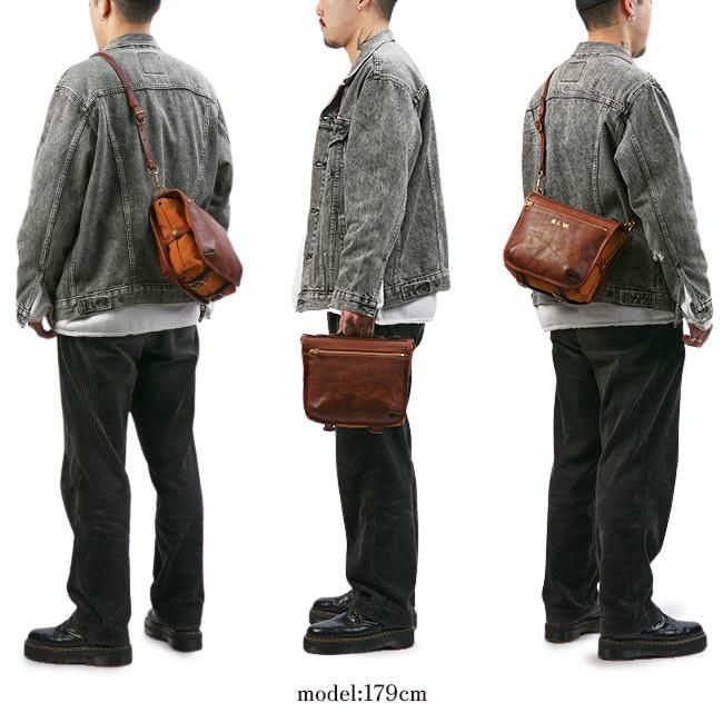 ヴァスコ オールドオイル ショルダーバッグ vasco vs-274l