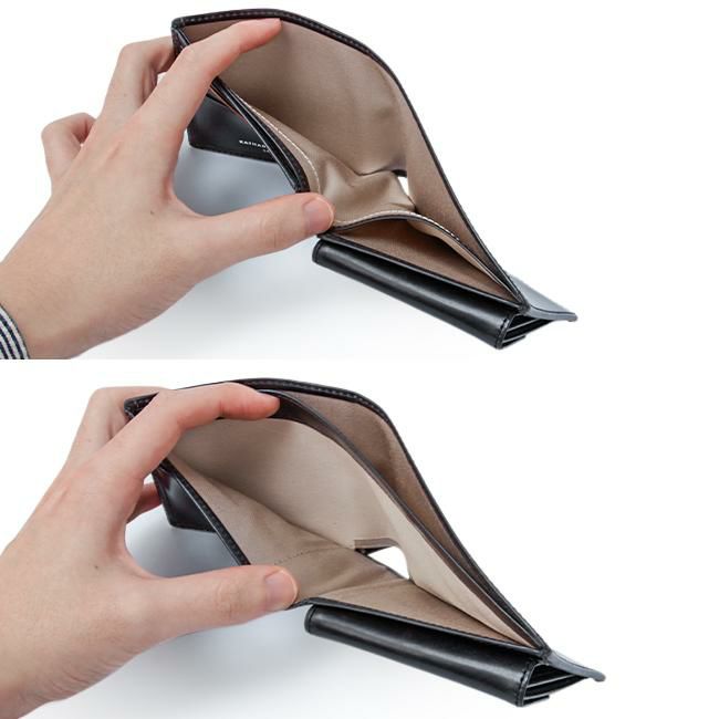 キャサリンハムネット カーフ【LTD】 二つ折り財布 KATHARINE HAMNETT LONDON khl-490-50800