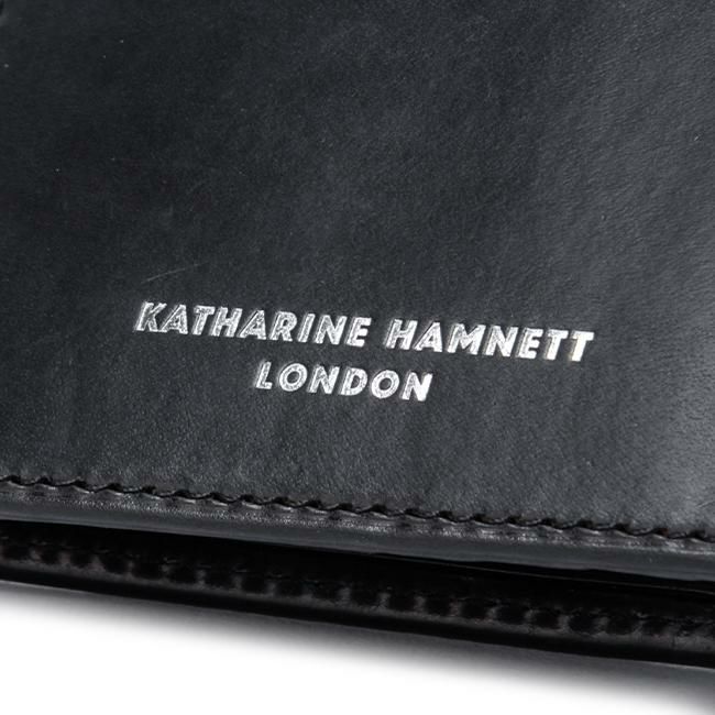 キャサリンハムネット カーフ【LTD】 二つ折り財布 KATHARINE HAMNETT LONDON khl-490-50800
