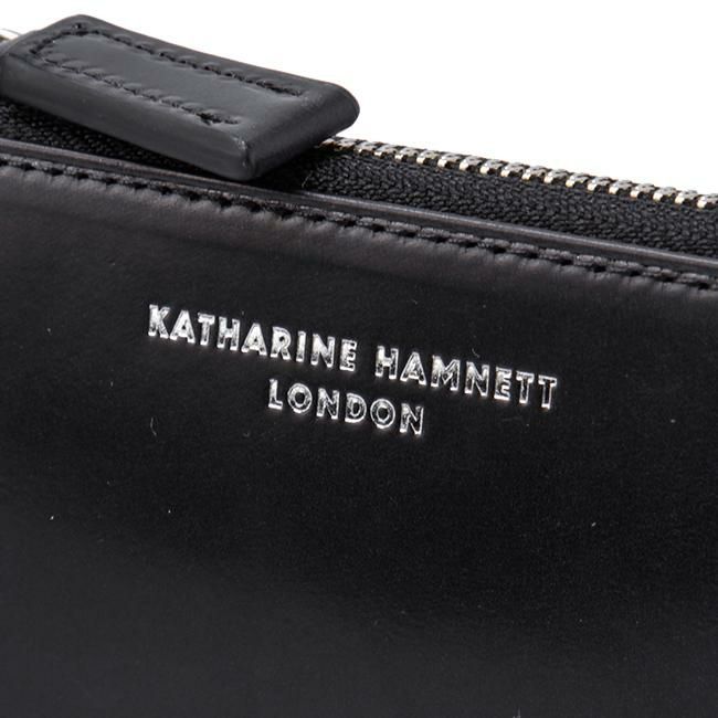 キャサリンハムネット カーフ【LTD】 二つ折り財布 KATHARINE HAMNETT LONDON khl-490-50801