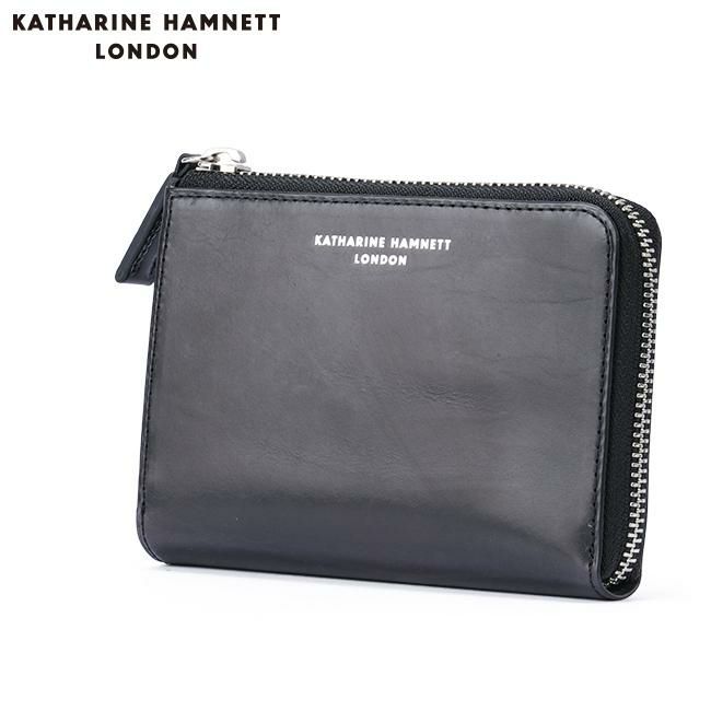 キャサリンハムネット カーフ【LTD】 二つ折り財布 KATHARINE HAMNETT LONDON khl-490-50801