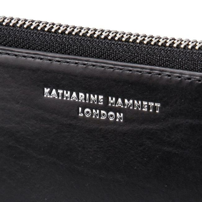 キャサリンハムネット カーフ【LTD】 ミドル財布 KATHARINE HAMNETT LONDON khl-490-50802