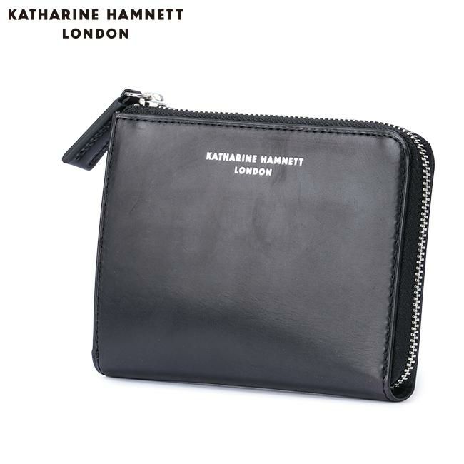 キャサリンハムネット カーフ【LTD】 ミドル財布 KATHARINE HAMNETT LONDON khl-490-50802