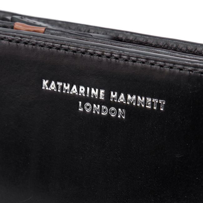 キャサリンハムネット カーフ【LTD】 ミドル財布 KATHARINE HAMNETT LONDON khl-490-50803