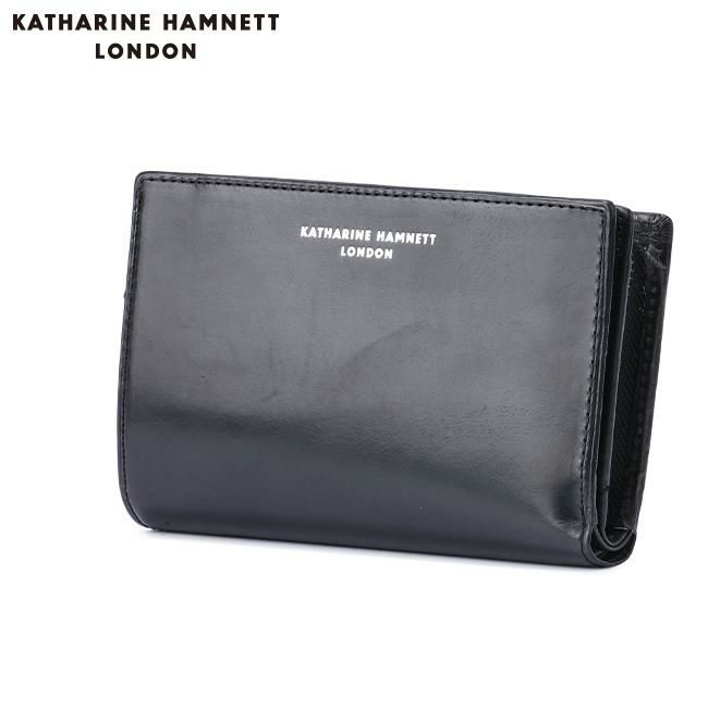 キャサリンハムネット カーフ【LTD】 ミドル財布 KATHARINE HAMNETT LONDON khl-490-50803