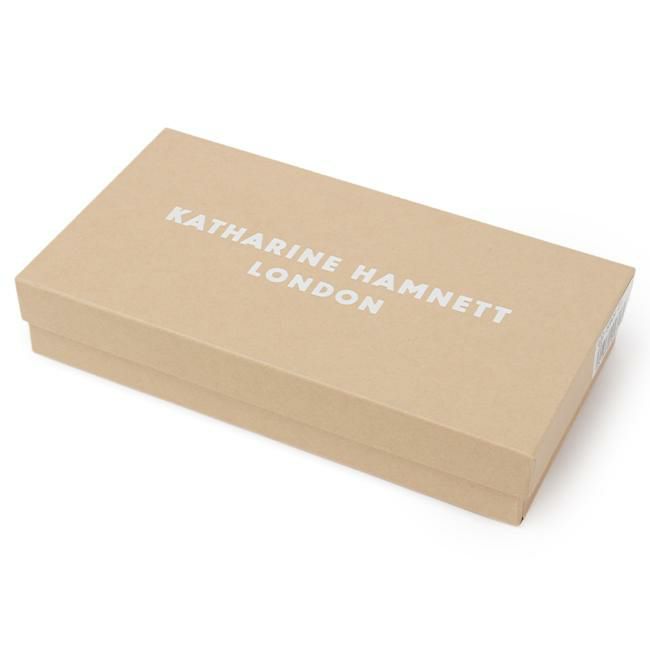 キャサリンハムネット カーフ【LTD】 長財布 KATHARINE HAMNETT LONDON khl-490-50804