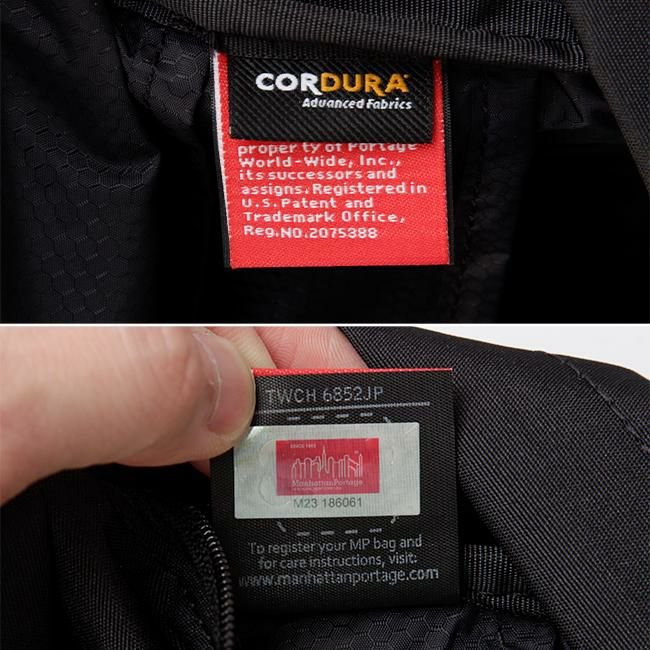 マンハッタンポーテージ ブラックレーベル コーデュラ305P リュック Manhattan Portage BLACK LABEL mp1277g-305pbl