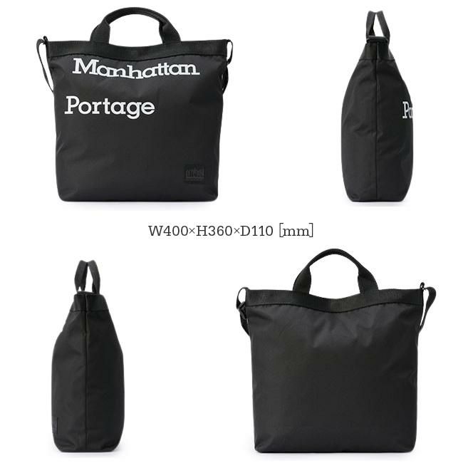 マンハッタンポーテージ ブラックレーベル コーデュラ305P トートバッグ Manhattan Portage BLACK LABEL mp1496gjr-305pbl