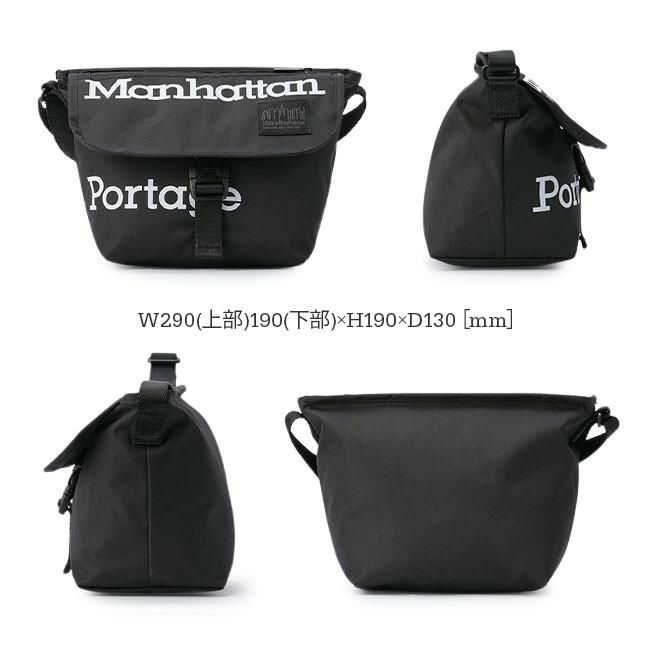 マンハッタンポーテージ ブラックレーベル コーデュラ305P メッセンジャーバッグ Manhattan Portage BLACK LABEL mp1603g-305pbl