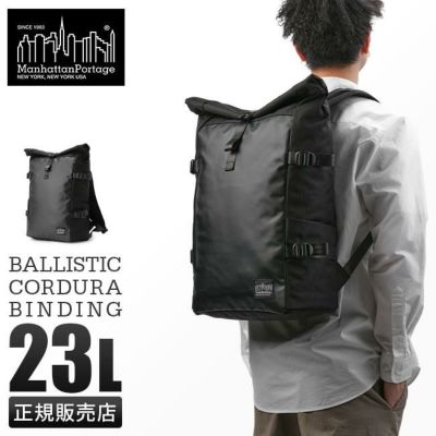 マンハッタンポーテージ　ブラック ロールトップ リュック　Min様 マンハッタンポーテージ ブラック ロールトップ リュック Min様