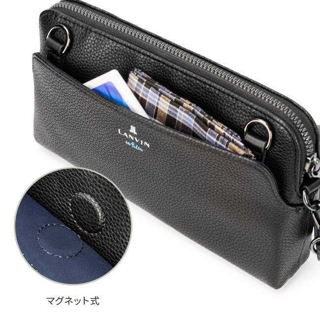 ランバンオンブルー タンブル ショルダーバッグ LANVIN en Bleu lenb-512121