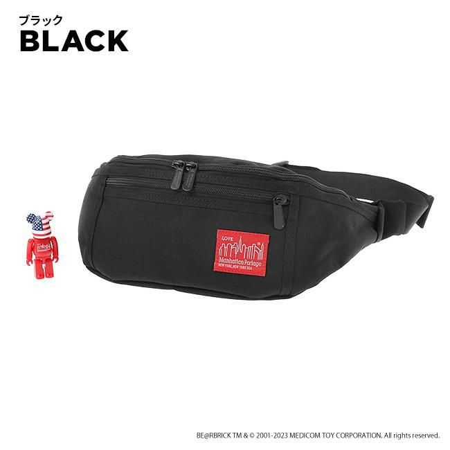 マンハッタンポーテージ ベアブリック【LTD】 ウエストバッグ Manhattan Portage mp1101bearbrick23