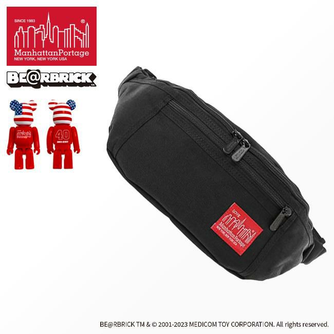 マンハッタンポーテージ ベアブリック【LTD】 ウエストバッグ Manhattan Portage mp1101bearbrick23