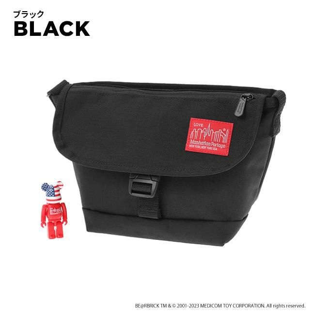 マンハッタンポーテージ ベアブリック【LTD】 メッセンジャーバッグ Manhattan Portage mp1603fzpbearbrick23