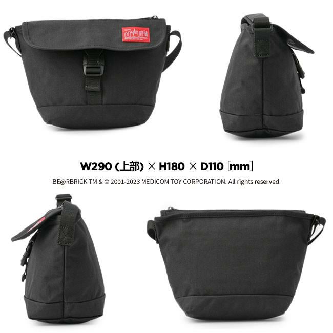 マンハッタンポーテージ ベアブリック【LTD】 メッセンジャーバッグ Manhattan Portage mp1603fzpbearbrick23