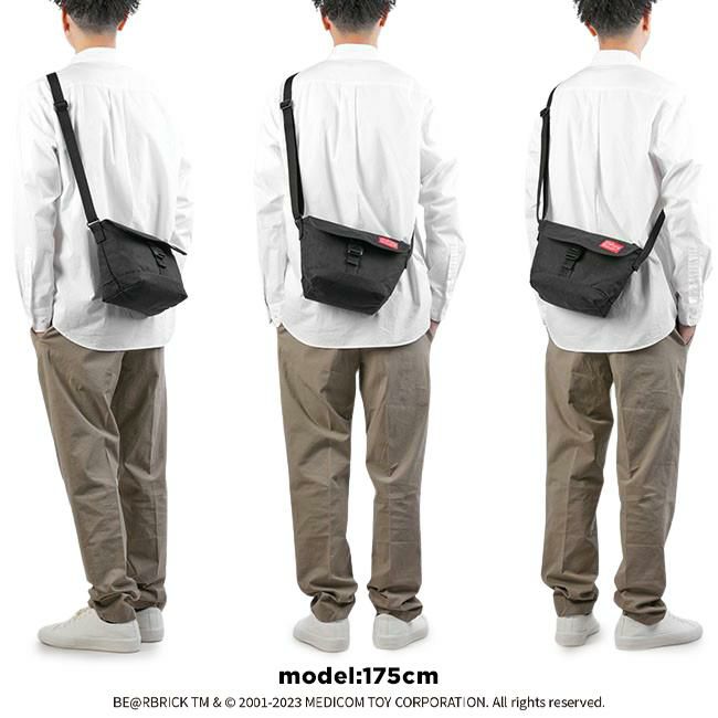 マンハッタンポーテージ ベアブリック【LTD】 メッセンジャーバッグ Manhattan Portage mp1603fzpbearbrick23