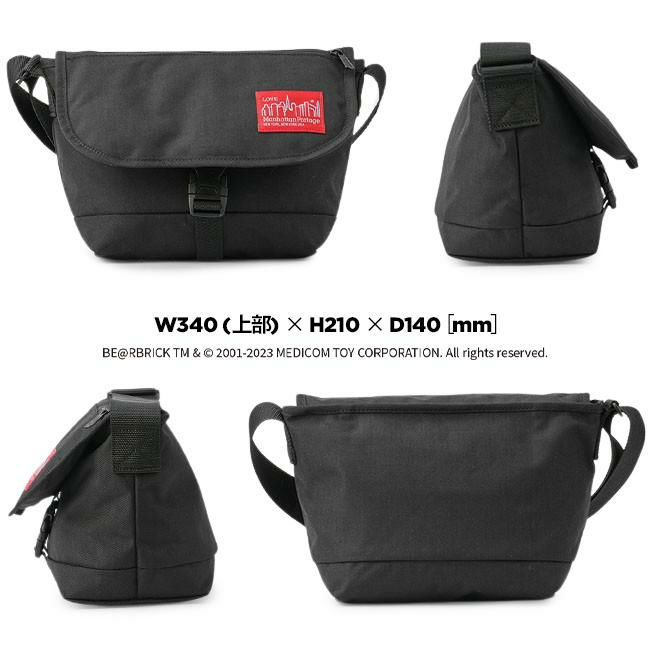 マンハッタンポーテージ ベアブリック【LTD】 メッセンジャーバッグ Manhattan Portage mp1605jrfzpbear23