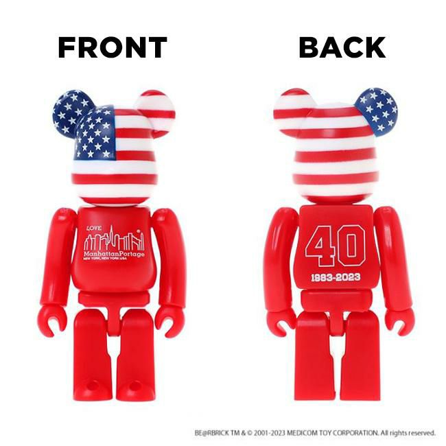 マンハッタンポーテージ ベアブリック【LTD】 ボディバッグ Manhattan Portage mp1927bearbrick23