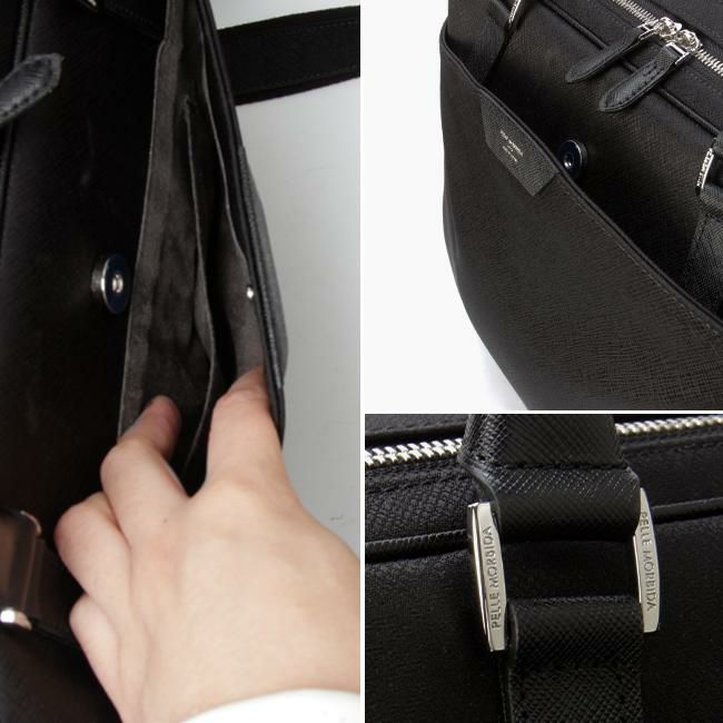 ペッレモルビダ キャピターノ ブリーフケース PELLE MORBIDA pmo-ca301