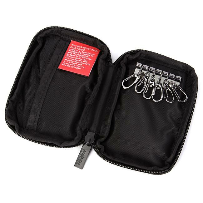 マンハッタンポーテージ ブラックレーベル JACQUARD CAMO NYLON キーケース キーホルダー Manhattan Portage BLACK LABEL mp1035jqdcambl