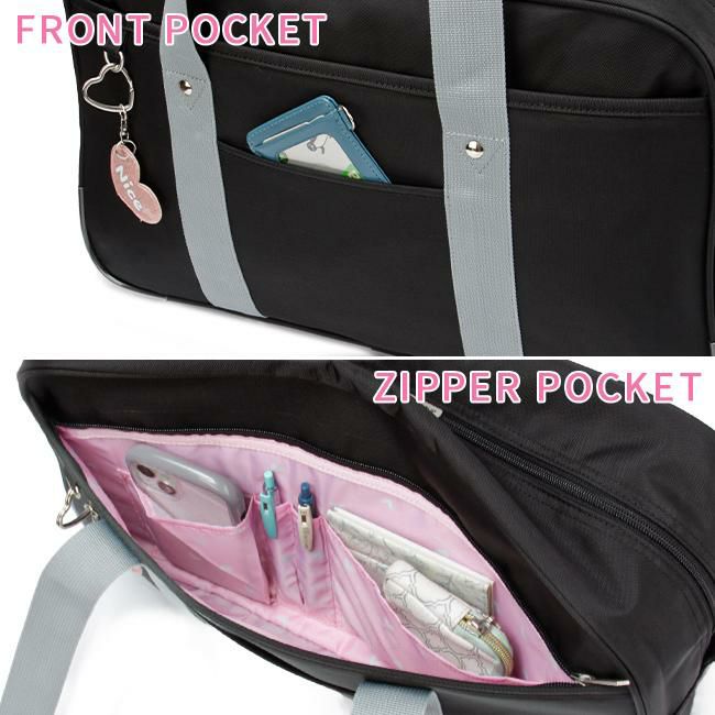 ナイスクラップ スクールバッグ ボストンバッグ  nc377