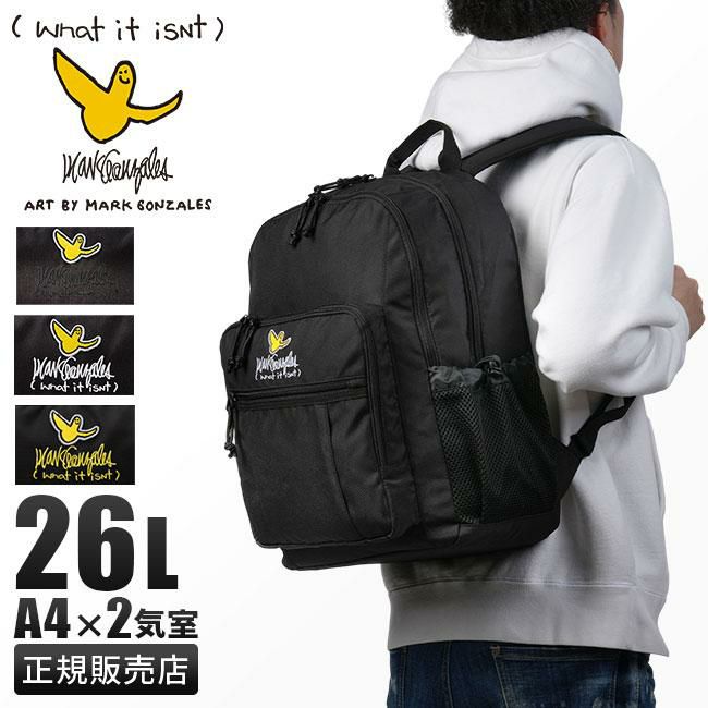 ワット イット イズント アート バイ マークゴンザレス  リュック （What it isNt）ART BY MARK GONZALES 2h9-13173