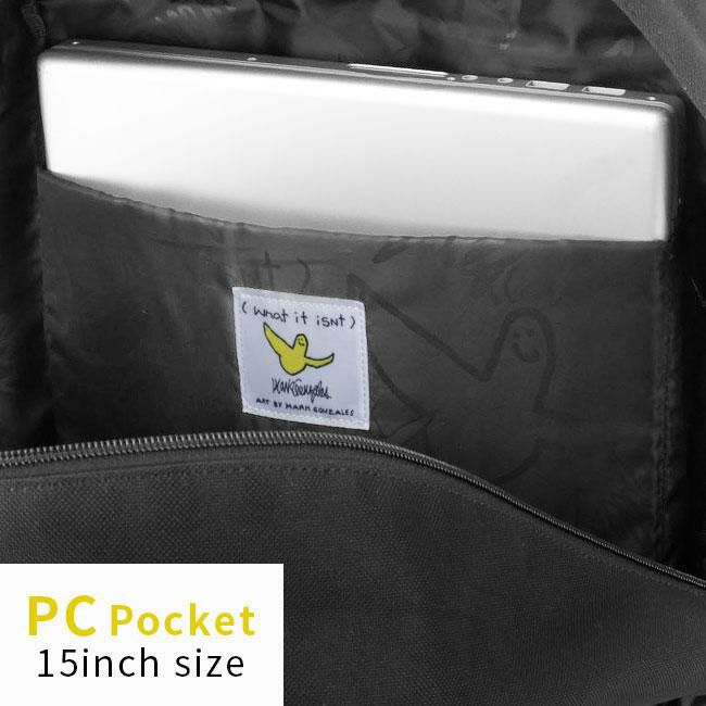 ワット イット イズント アート バイ マークゴンザレス  リュック （What it isNt）ART BY MARK GONZALES 2h9-63166