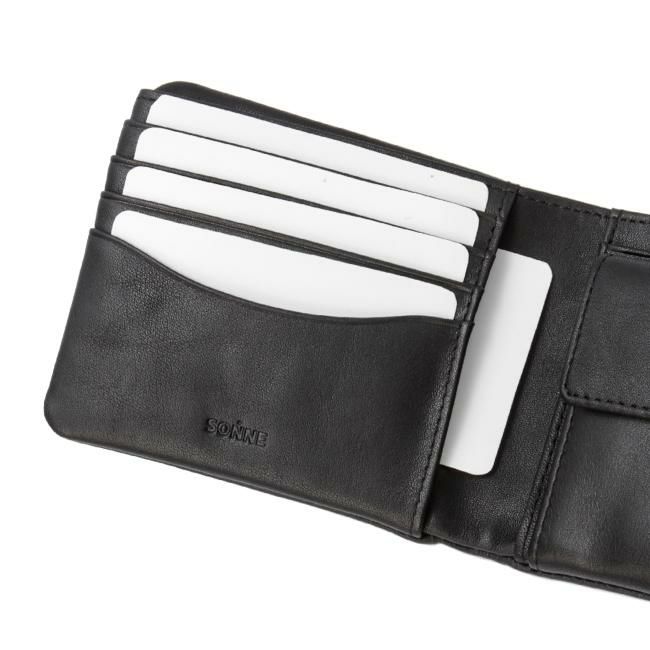 ゾンネ ソフテン 二つ折り財布 SONNE soft003
