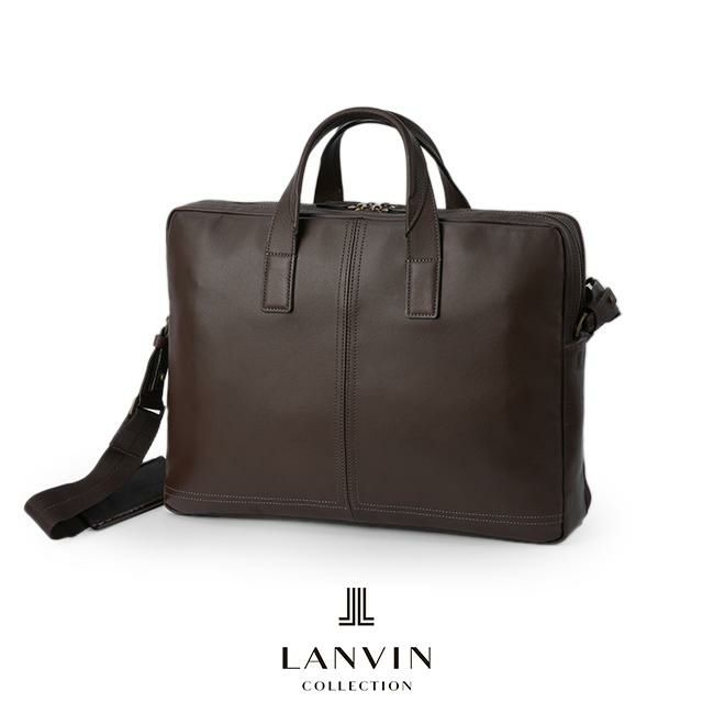 LANVIN ランバン　本革　スリム　ブリーフケース 楽天市場】【5H限定豪華プレゼント｜7/23 19時～】特典付き