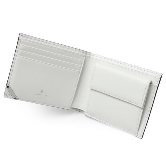 ランバンオンブルー アクア 二つ折り財布 LANVIN en Bleu lenb-513622