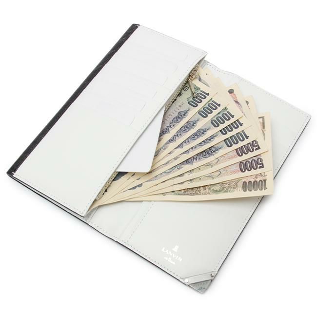 ランバンオンブルー アクア 長財布 LANVIN en Bleu lenb-513624