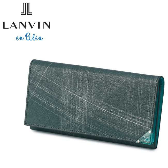 ランバンオンブルー アクア 長財布 LANVIN en Bleu lenb-513624