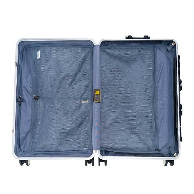 アジアラゲージ デカかるEdge/フレーム スーツケース A.L.I ali-070r-24