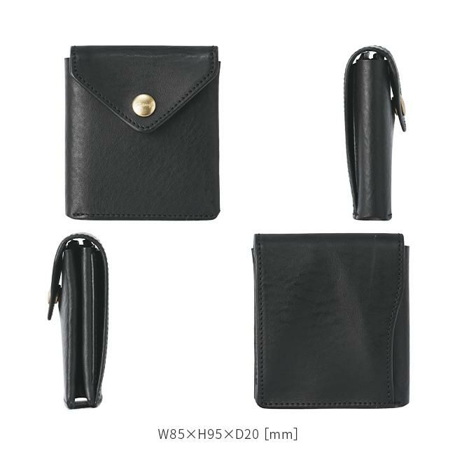 クランプ イタリアンシュリンクレザー 二つ折り財布 Cramp cr-175