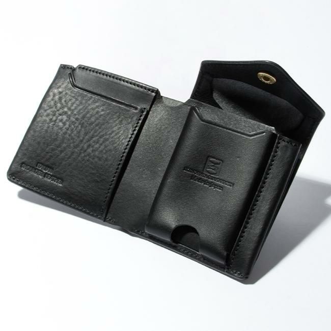 クランプ イタリアンシュリンクレザー 二つ折り財布 Cramp cr-175