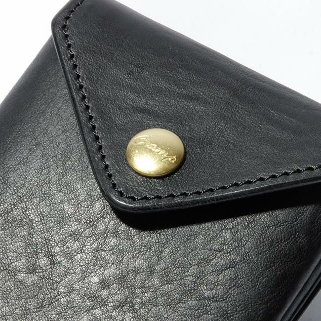 クランプ イタリアンシュリンクレザー 二つ折り財布 Cramp cr-175