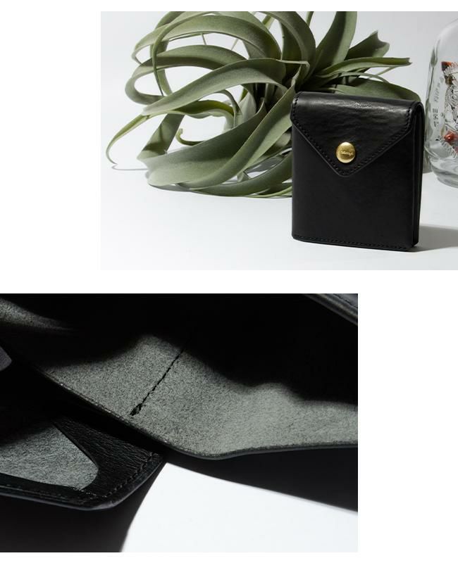 クランプ イタリアンシュリンクレザー 二つ折り財布 Cramp cr-175